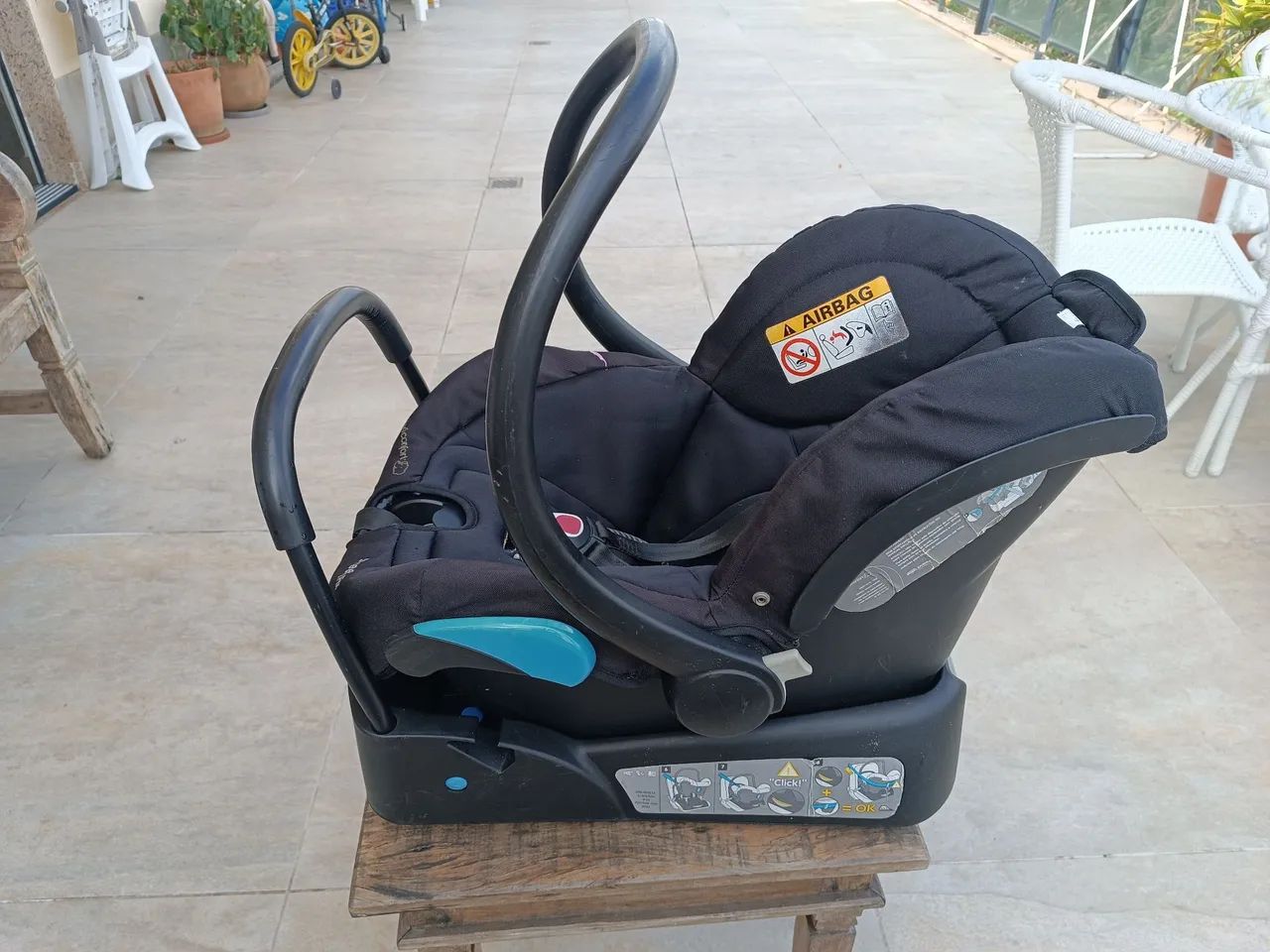 Bebê conforto + Base para veiculo - Foto 5