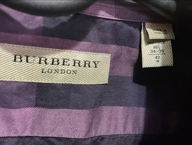 camisa burberry xadrez - Foto 2