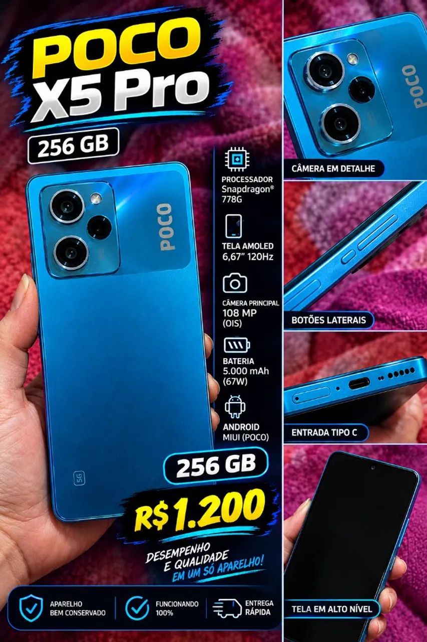 Poco x5 pro (256GB ) 5g