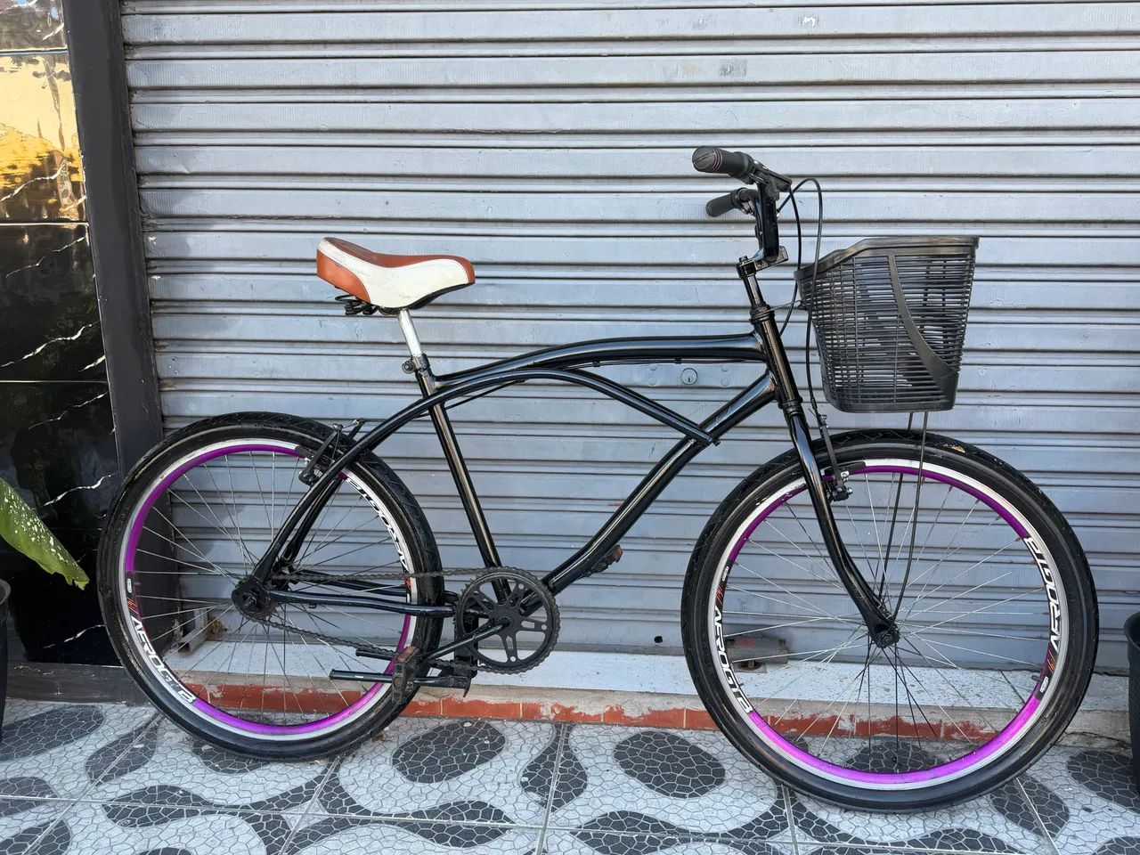 Bicicleta caiçara aro 26 revisada com nota 