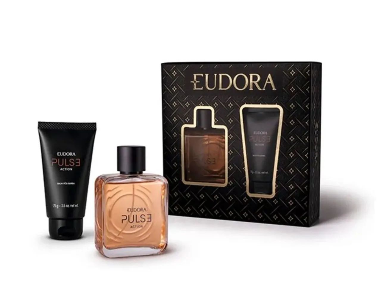 Perfume Eudora pulse action - Colônia e balm pós barba. - Foto 3