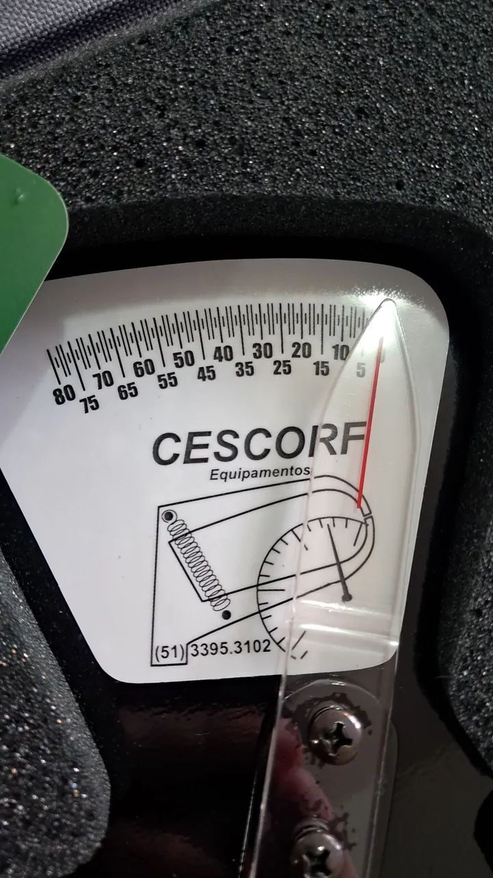 Adipômetro Cescorf NUNCA usado  - Foto 5