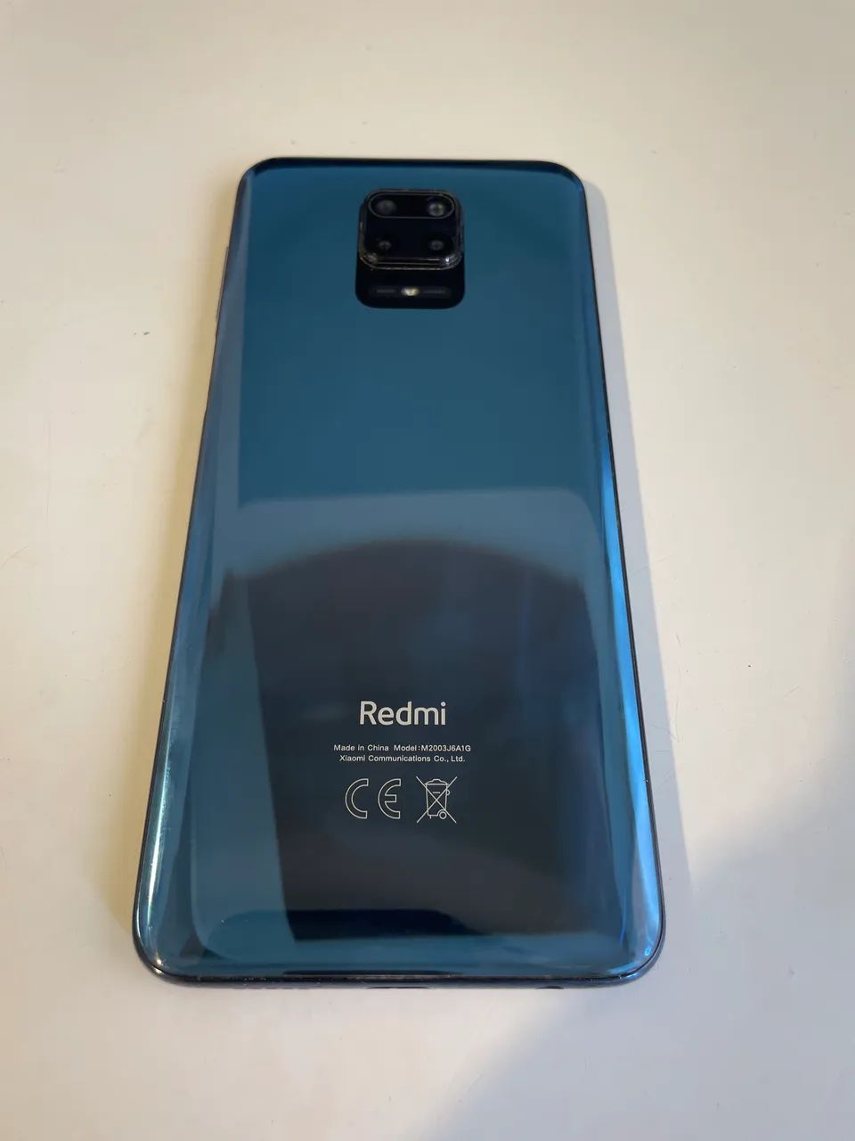 Celular redmi note 9s usado com defeito 