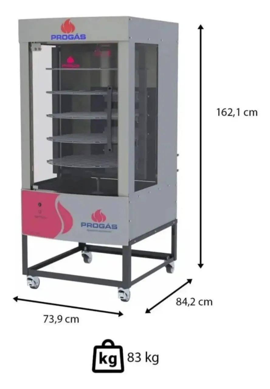 Vendo máquina de frango progas