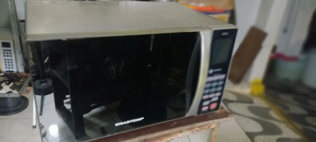 Microondas Brastemp inox espelhado  - Foto 2