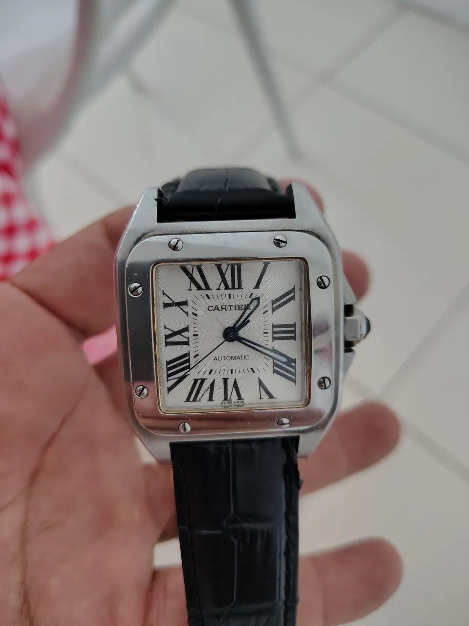 Relógio Cartier automático 