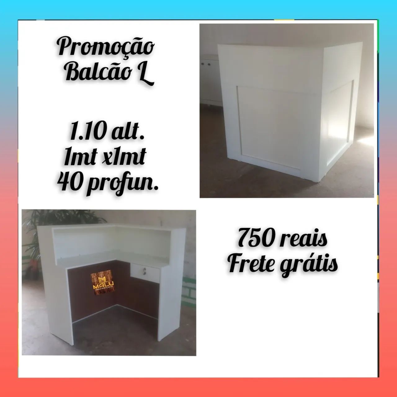 Promoção balcão L 