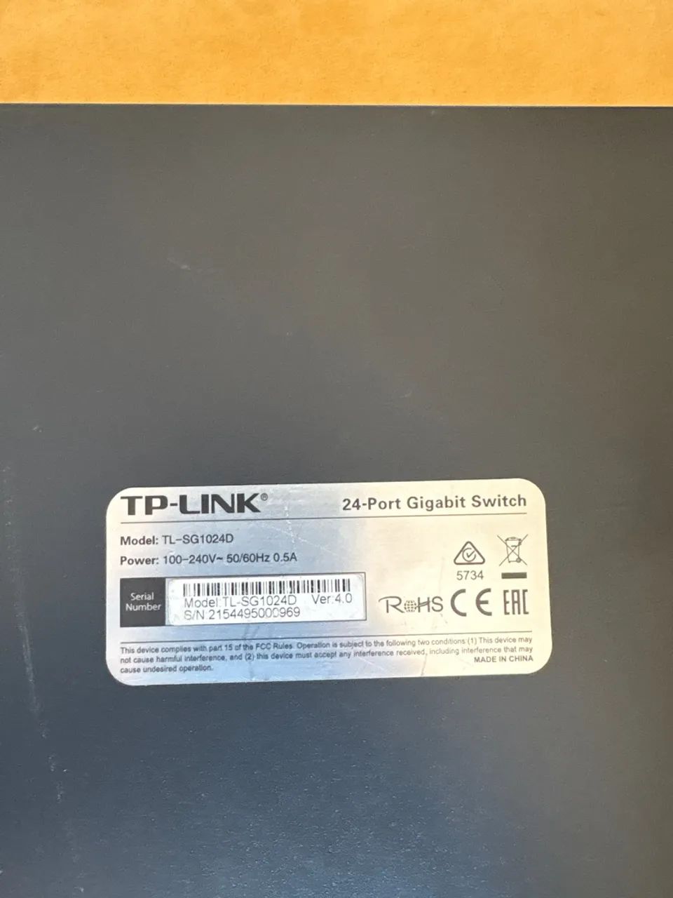 SWITCH TP-LINK Giga - TL-SG1024D 24p - Foto 3