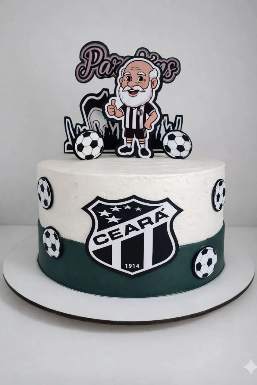 Bolos confeitados 