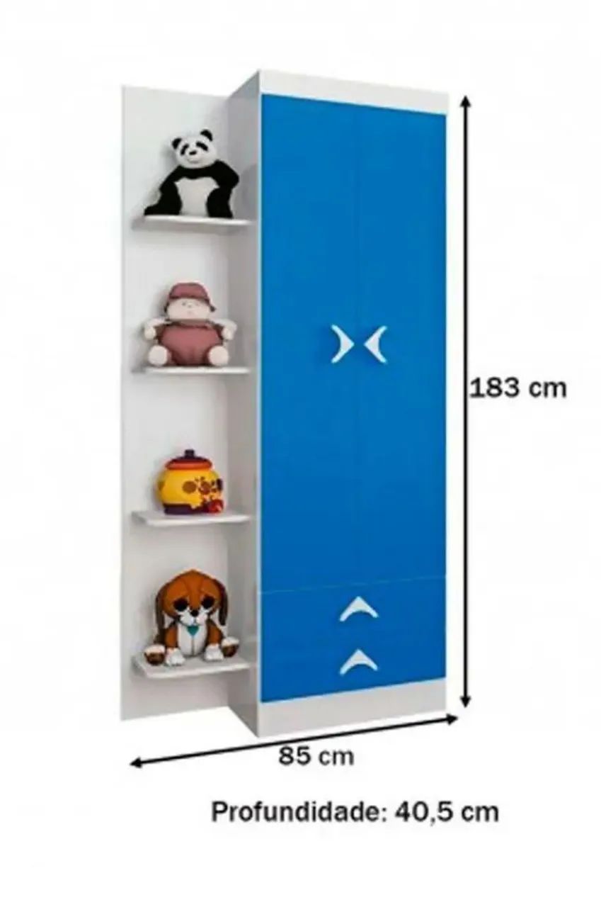 Guarda-roupa infantil ótimo estado  - Foto 3