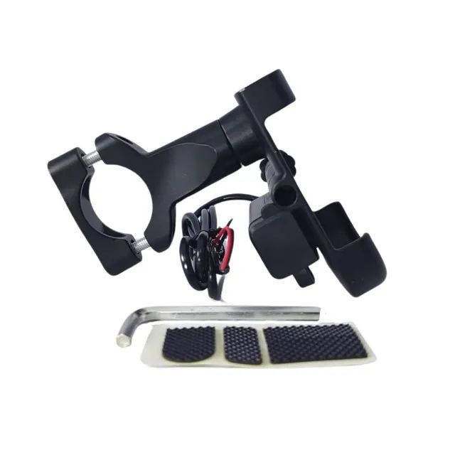 Suporte de Celular para Moto com carregador It-Blue - Foto 7