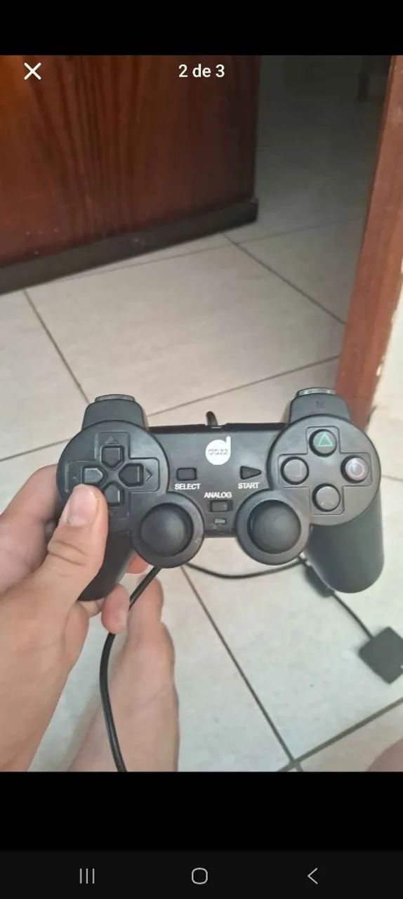 2 Controles de ps2  KTS e DAZZ - Foto 2