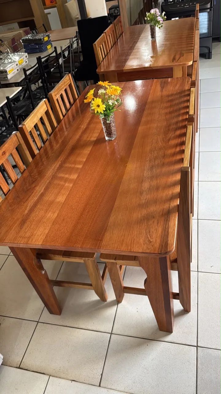 Mesa de madeira  - Foto 3