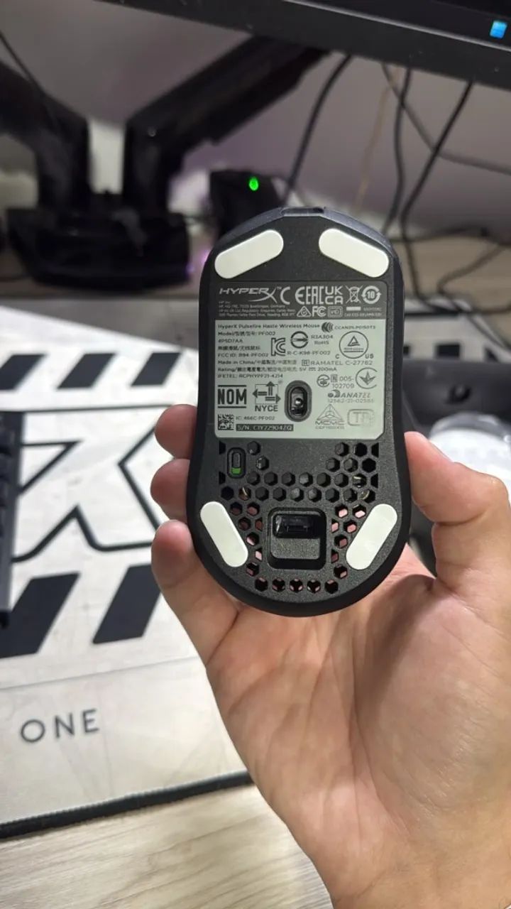 Mouse Para Jogos Hyperx Pulsefire Haste Ultra 16000 Dpi - Foto 5