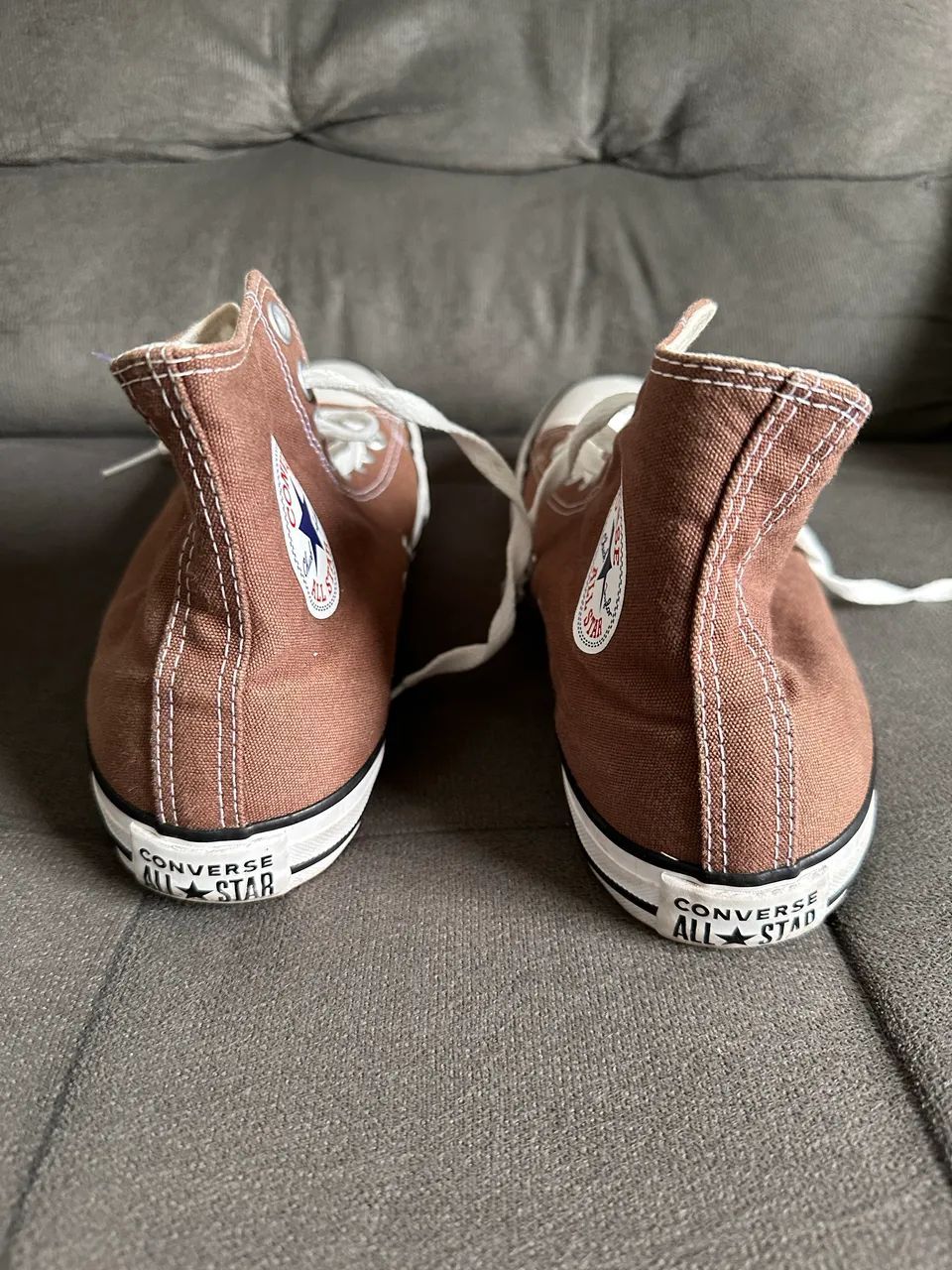 Tenis converse all star marrom - Foto 4
