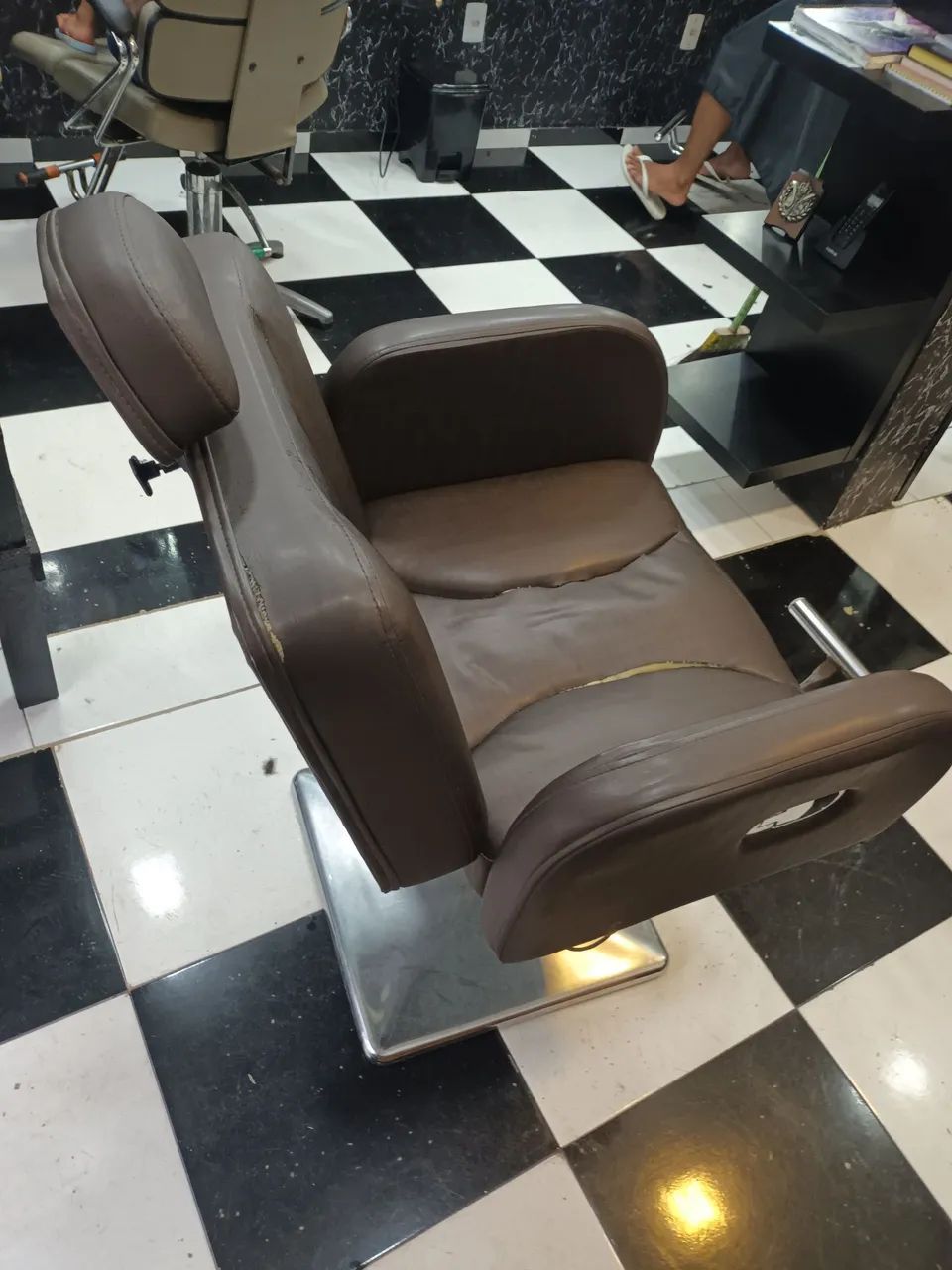 Cadeira de barbearia  - Foto 3