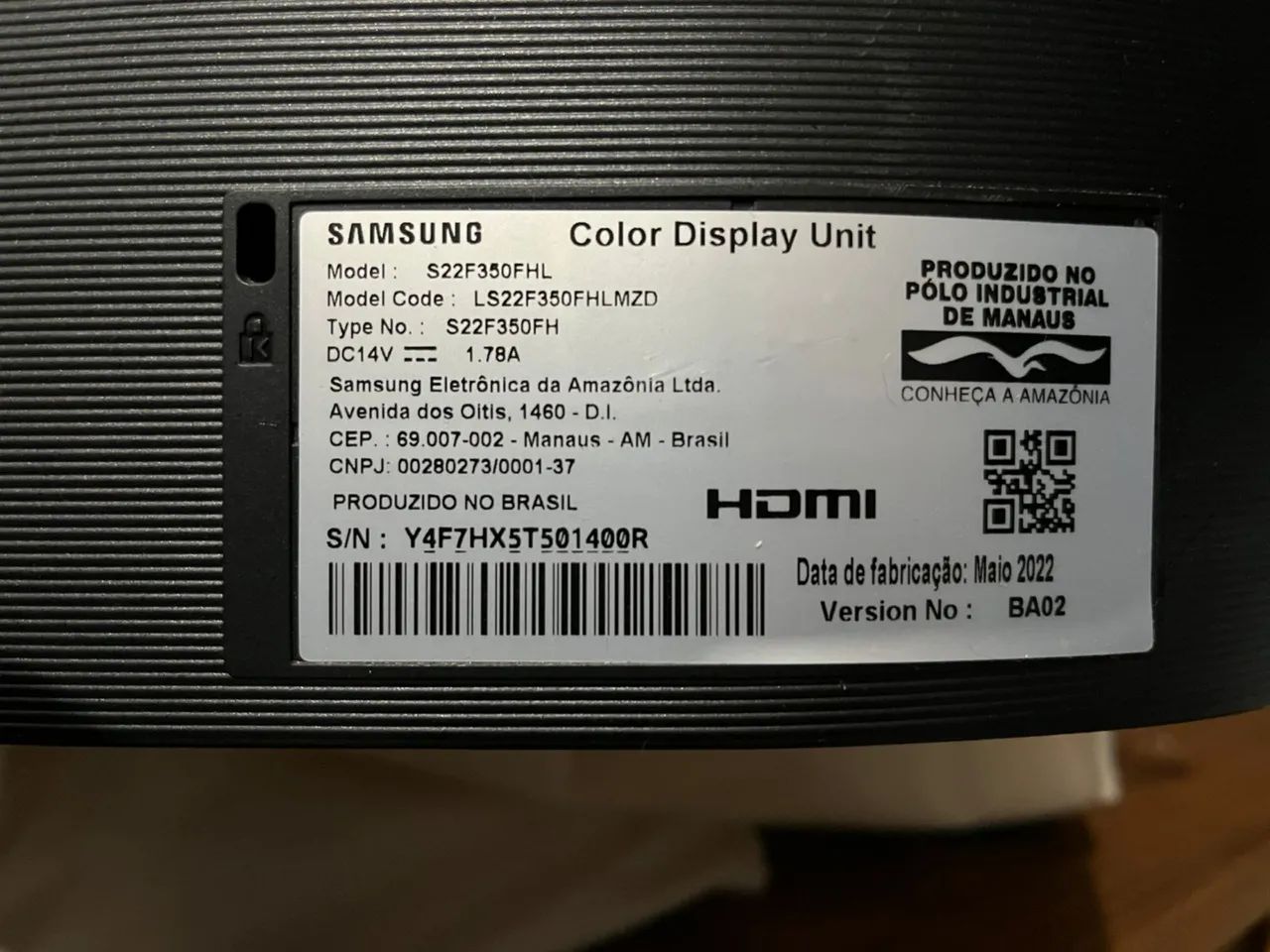 Monitor Samsung 22 polegadas  - Foto 2