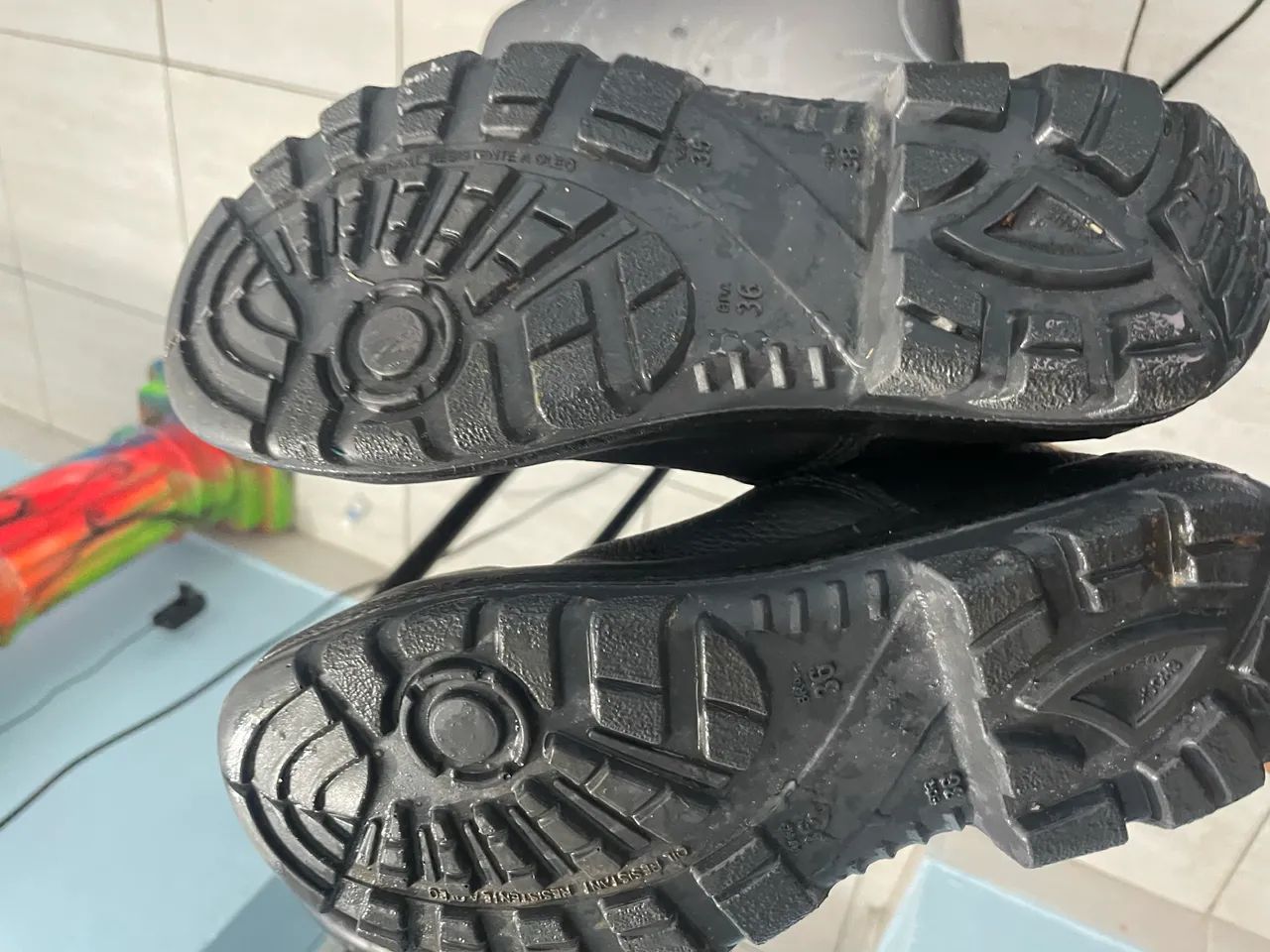 Bota de segurança unissex - Foto 3