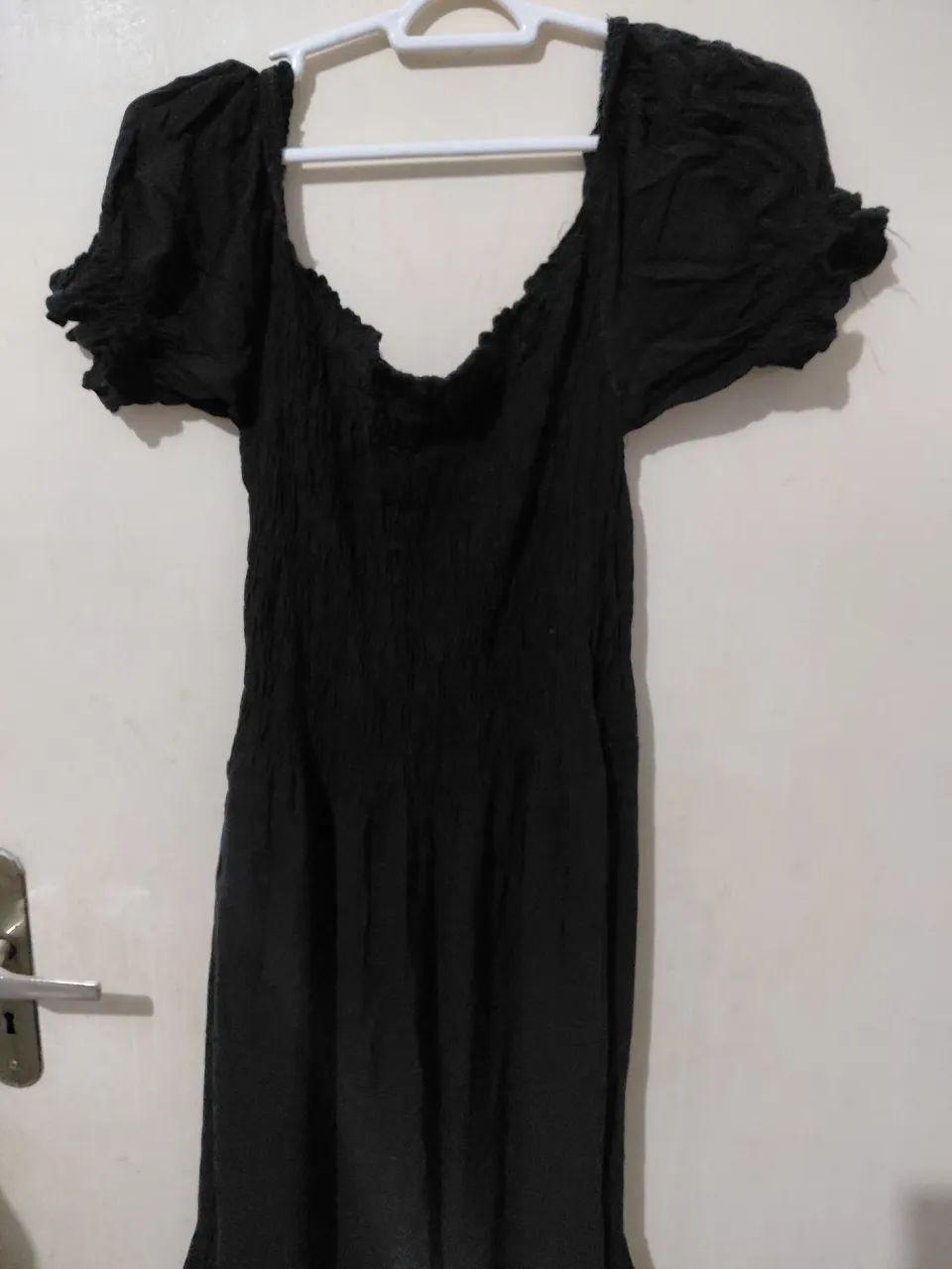 Vestido longo preto Tam G  - Foto 2