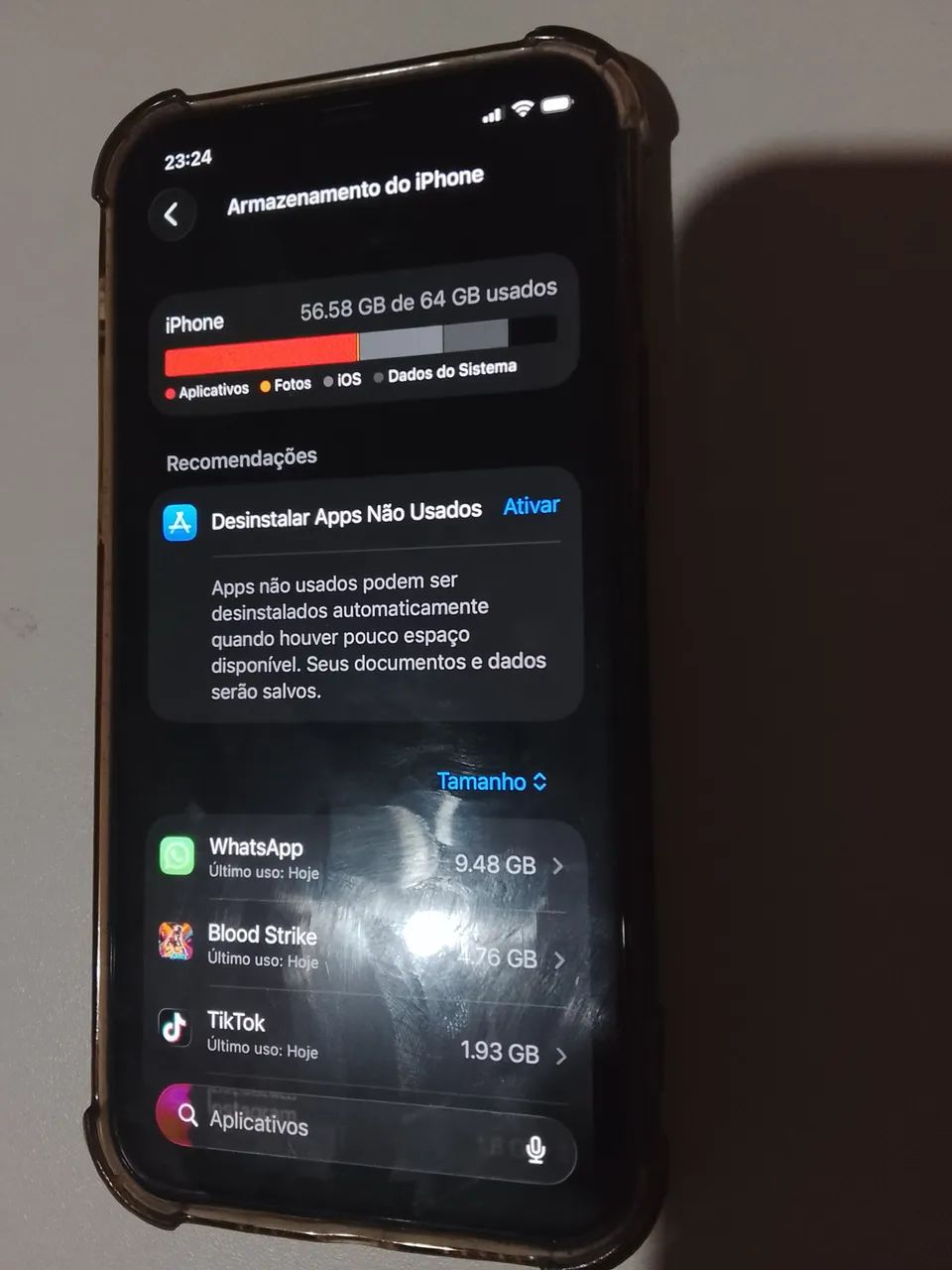 iPhone 12 pra trocar em poco x6 ou x7