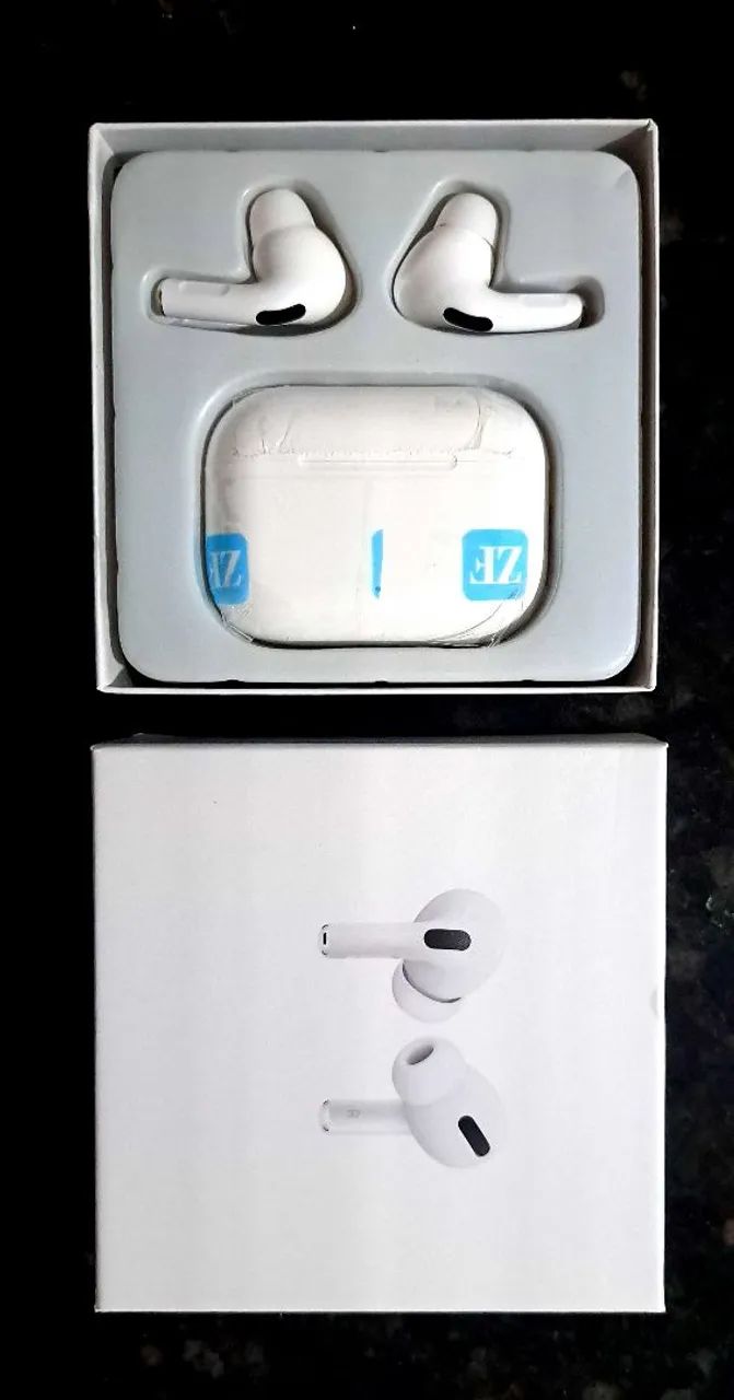 Fome de Ouvido Bluetooth TWS Air Pro - Branco Lacrado - Foto 4