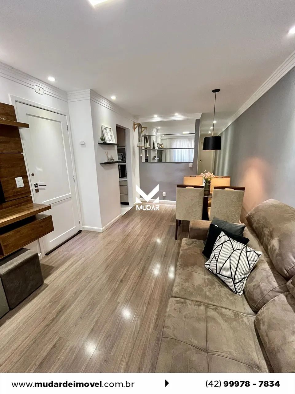 Casa 3 quartos com Edícula  Jardim Veneza I  Cará-Cará - Foto 3