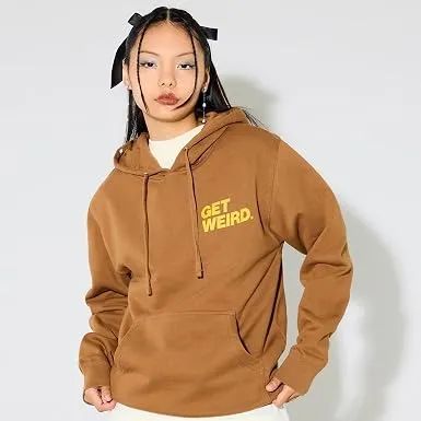 Moletom com capuz Get Weird unisex - Tamanho G