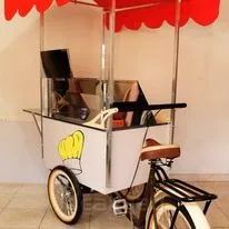 Carrinho de crepe suíço e francês novo mod Idealmaq 6x - Foto 5