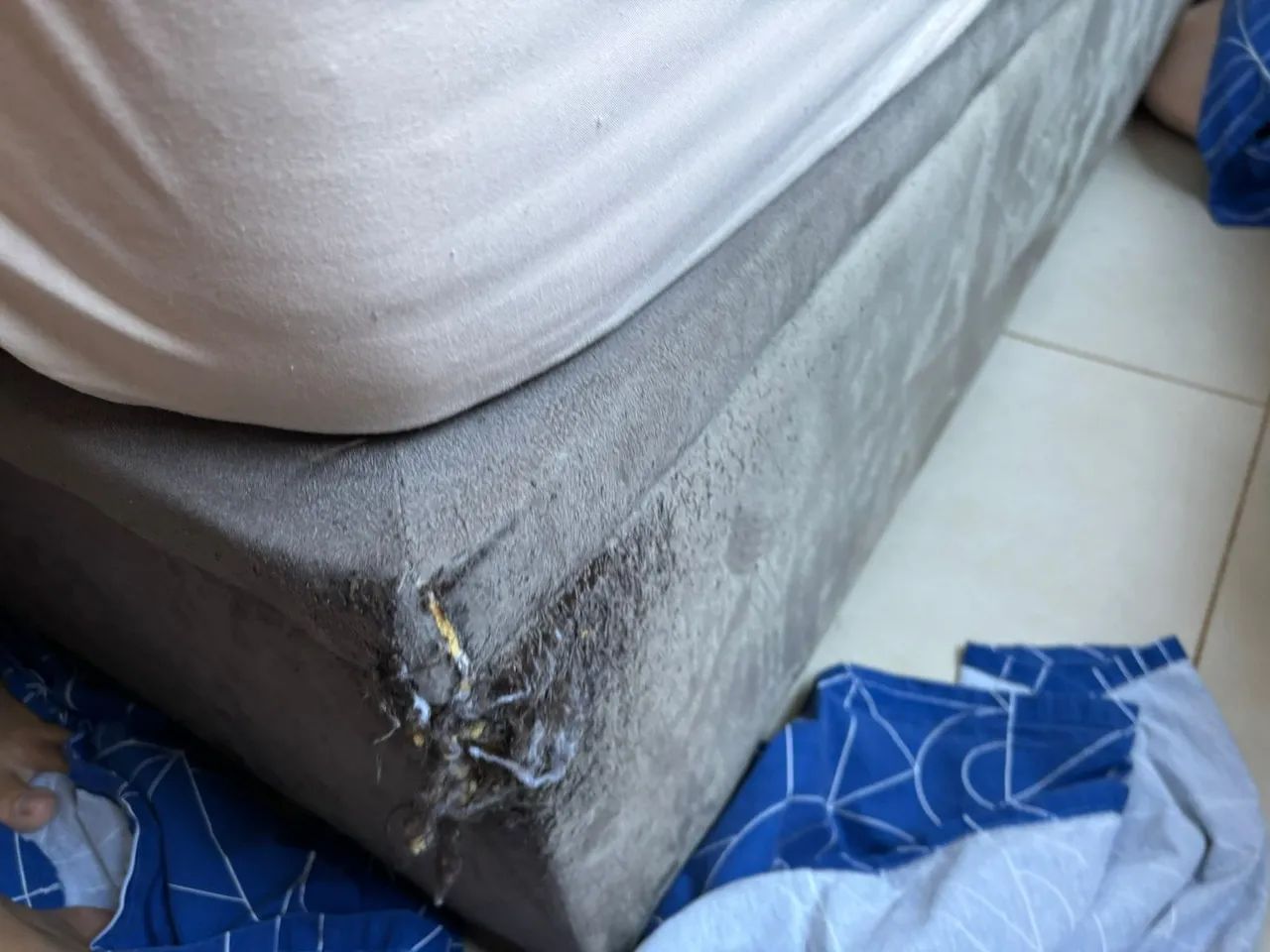 Cama baú casal padrão com Colchão  - Foto 5