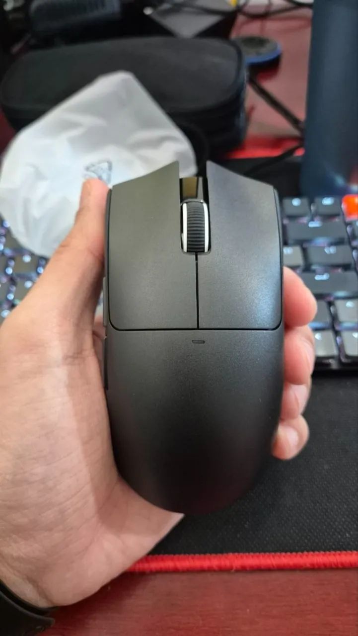 (LACRADO) - Mouse Attack Shark X11 - Tri Mode com dock de carregamento - Foto 5