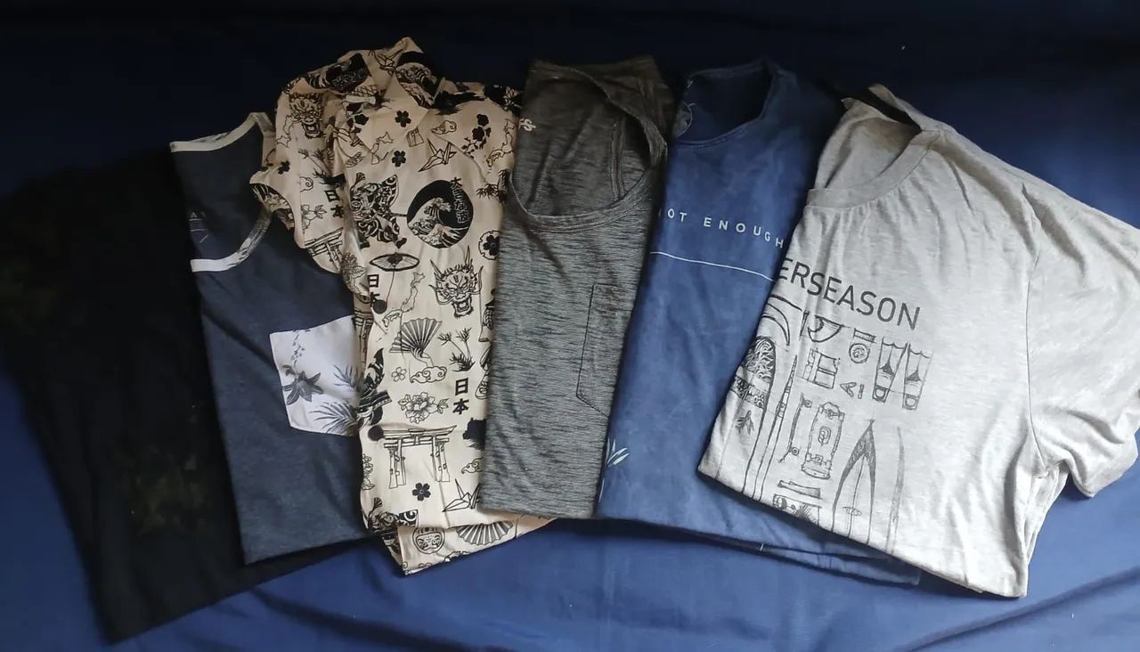 Camisas masculinas G e GG - Foto 2