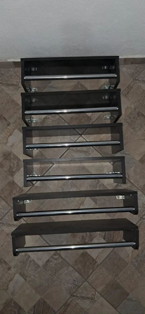  Cabideiro de Parede / Arara Suspensa em MDF - Foto 2