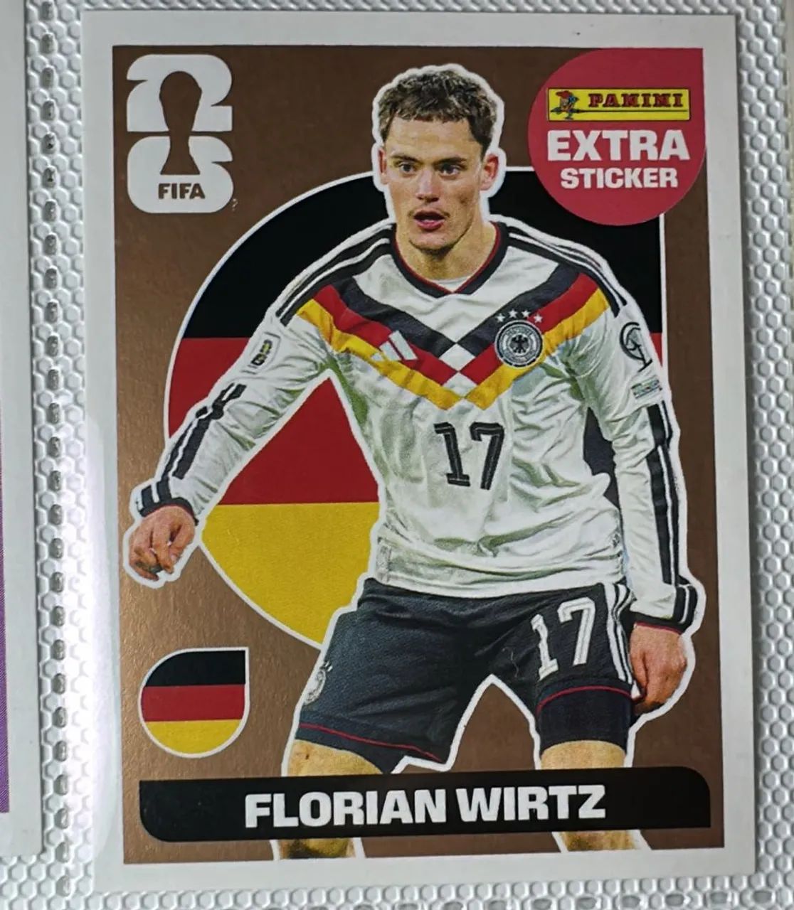 Figurinha florian Wirtz bronze 