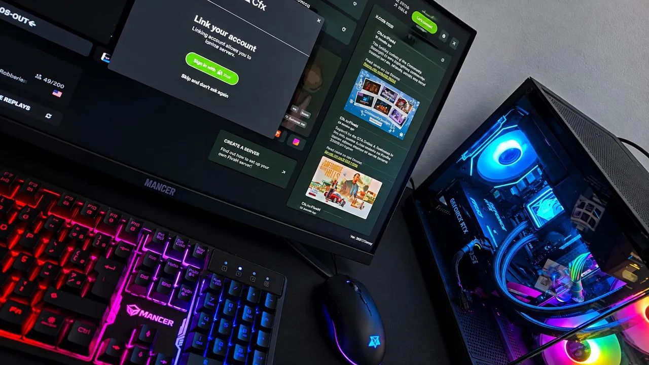 PC GAMER COMPLETO RTX 5060 (TROCO EM PS5+VOLTA) - Foto 2