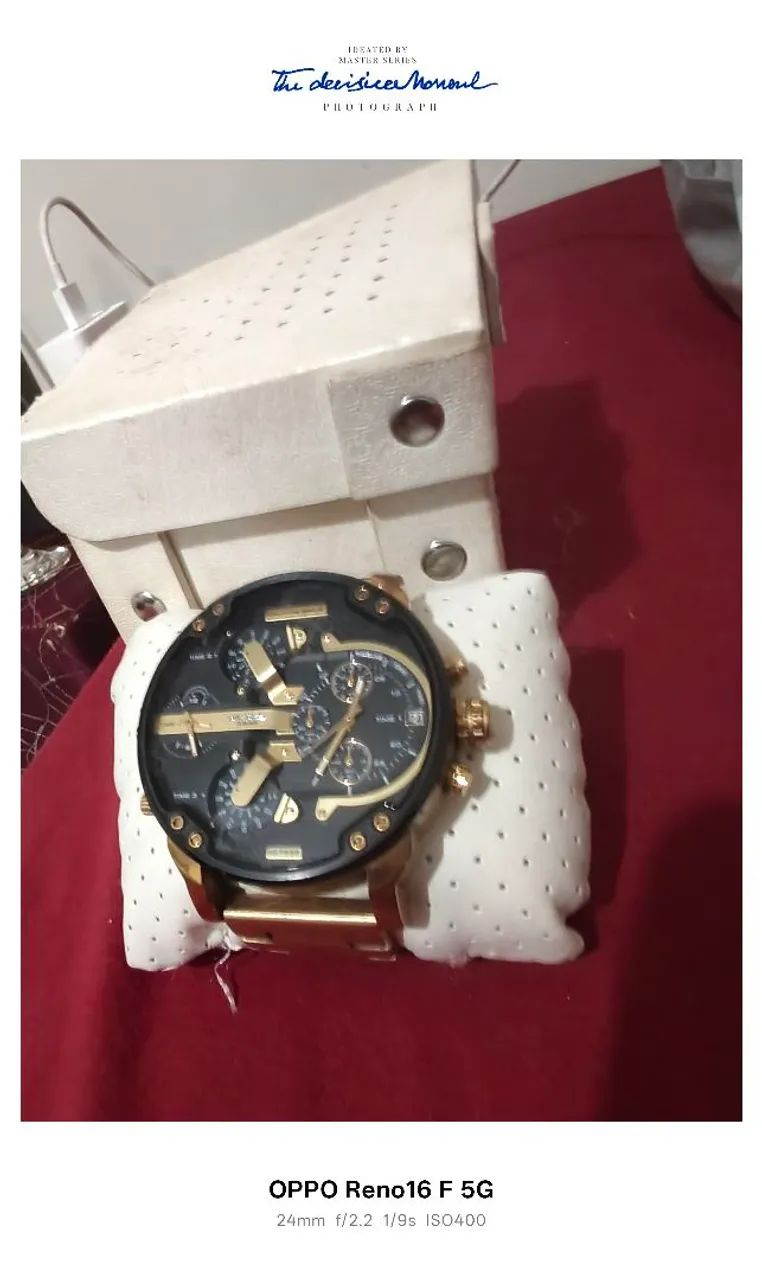 Vendo relógio diesel dz top com caixa - Foto 3
