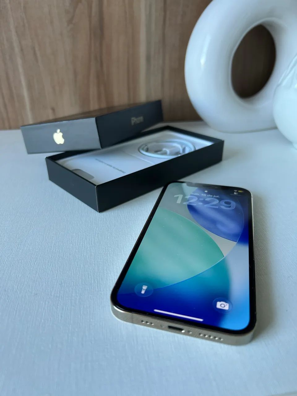 iPhone 12 Pro 256GB Gold (Sem detalhes) - 1.700 R$ - Celulares e