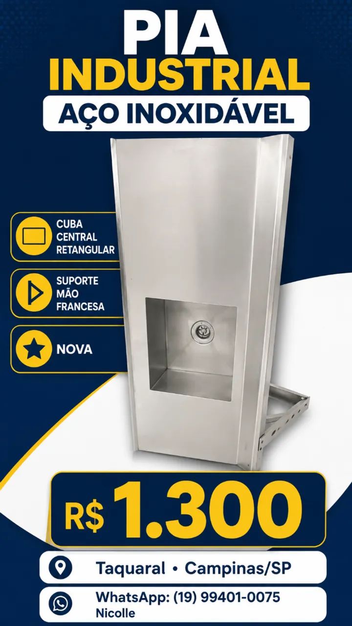 Pia inox Industrial - Foto 5
