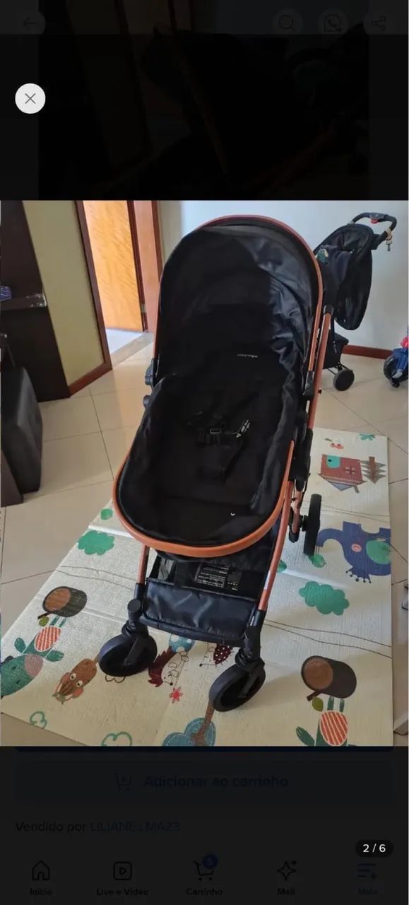 Vendo carrinho de bb Moisés  - Foto 4