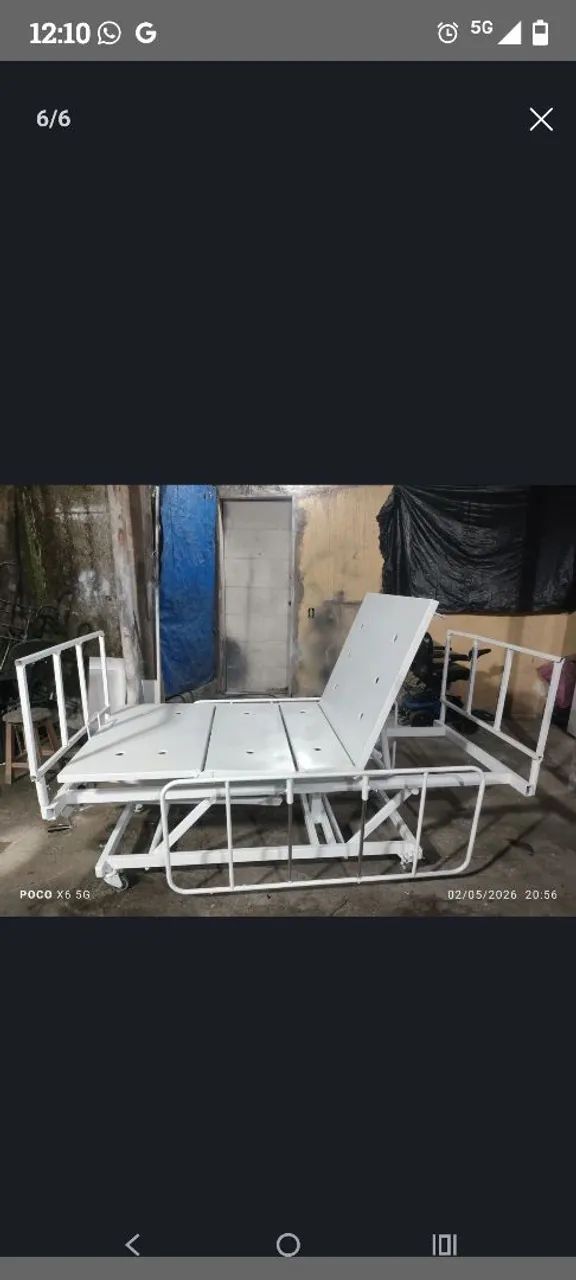 CAMA HOSPITALAR TRÊS MANIVELAS  - Foto 4