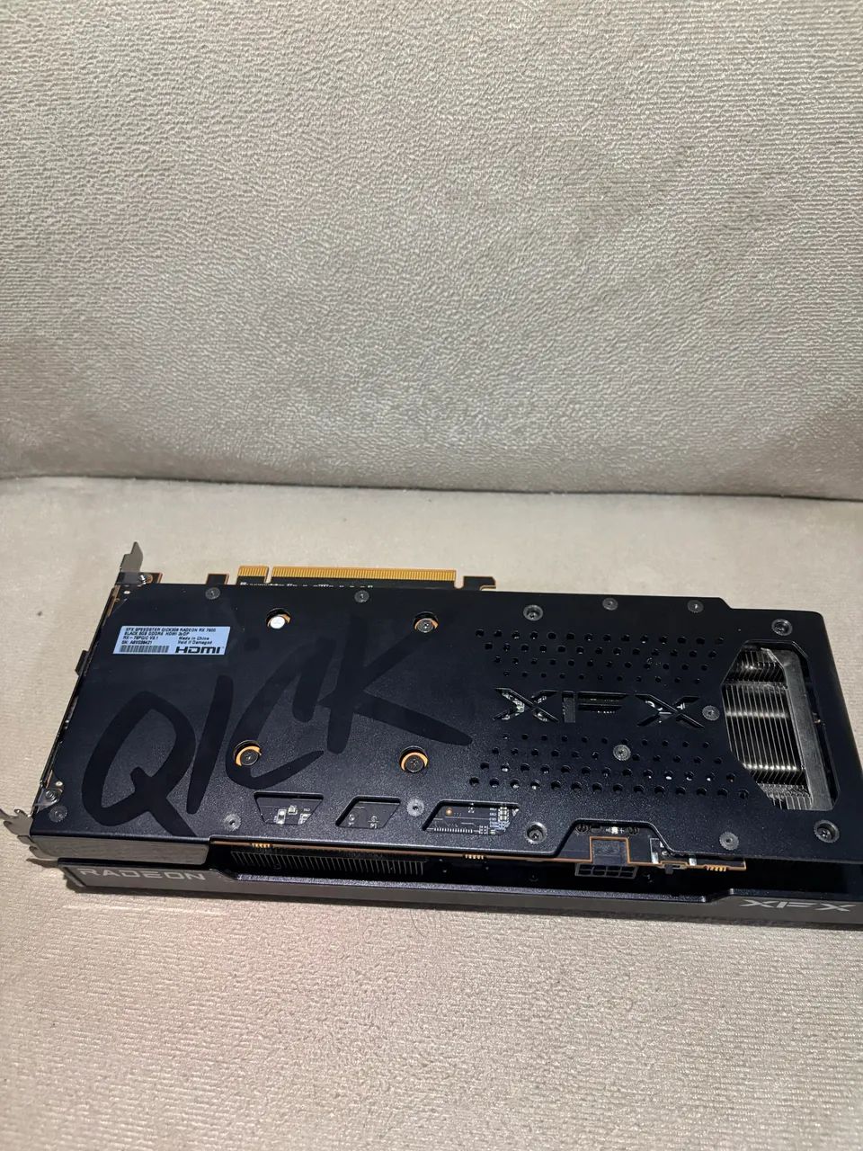 XFX RX 7600 Graphics Card, 8GB (3 Fans) – High Performance