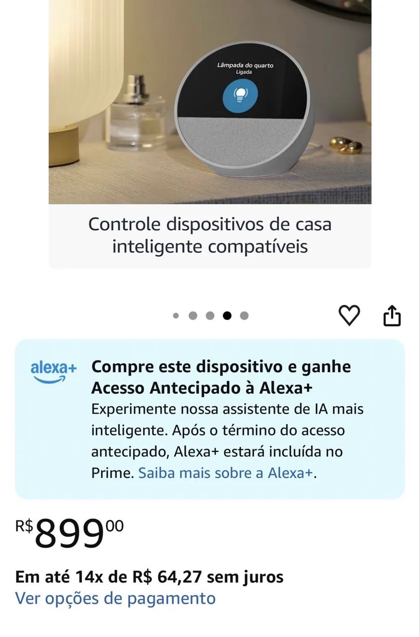 Alexa com relógio - Foto 4
