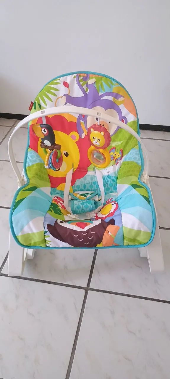 Cadeirinha de descanso vibratória 