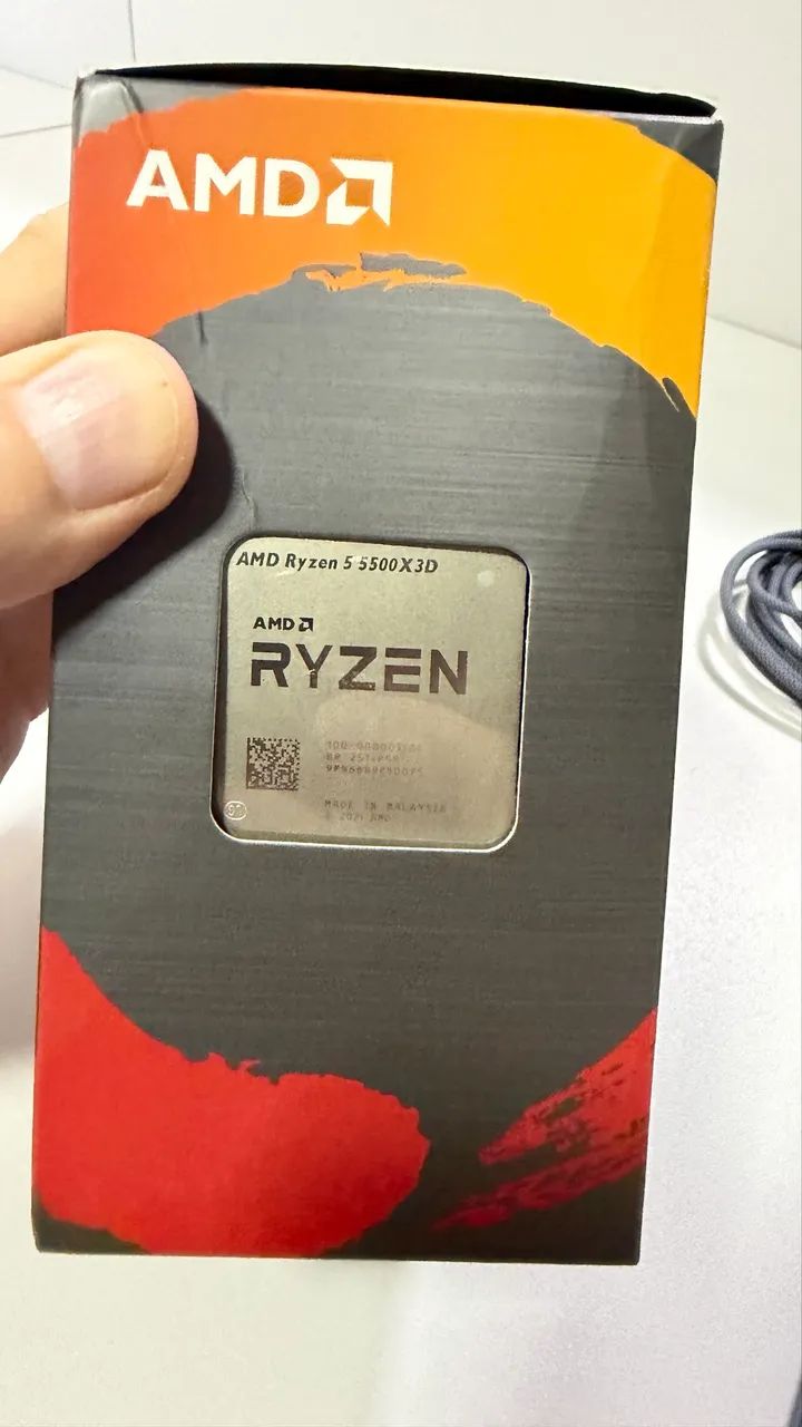 Processador AMD Ryzen 5 5500X3D com Nota Fiscal - Foto 4