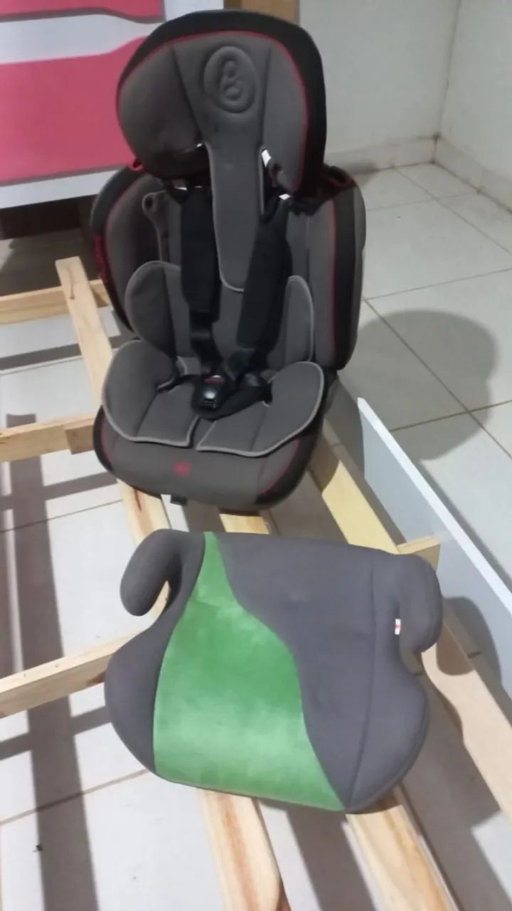 Cadeirinha infantil Galzerano para Carro 2 em 1 com assento elevação 09-18kg