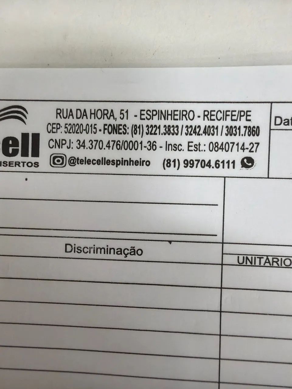 atendente loja balcão com experiência 