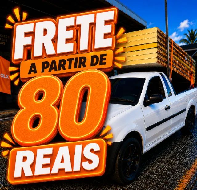 FRETE a partir de 80 REAIS!