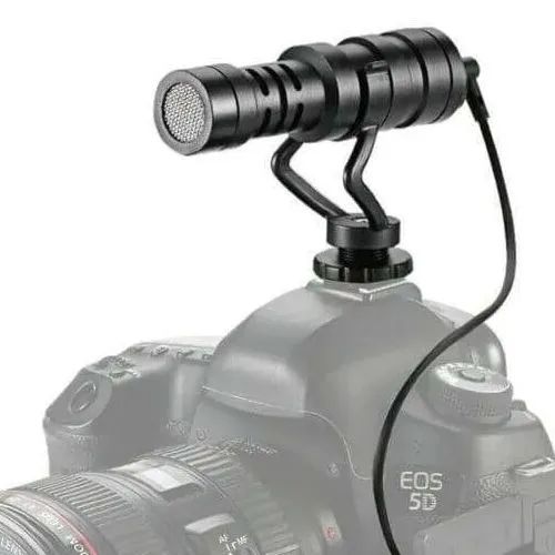 Microfone profissional camera celular Deadcat AriMic 15M - Foto 3