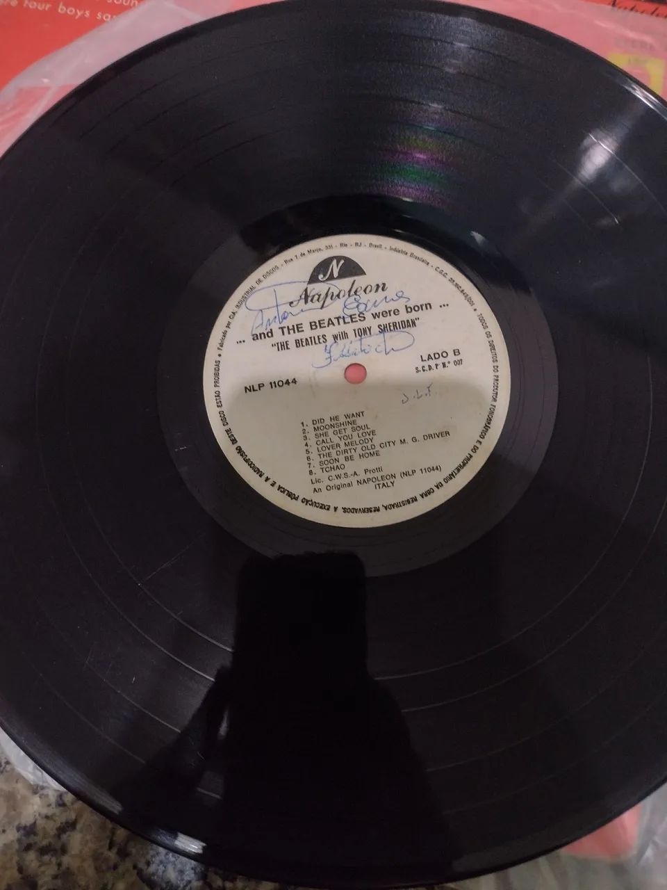 Vinil dos Beatles "The Beatles were born"  - Foto 4