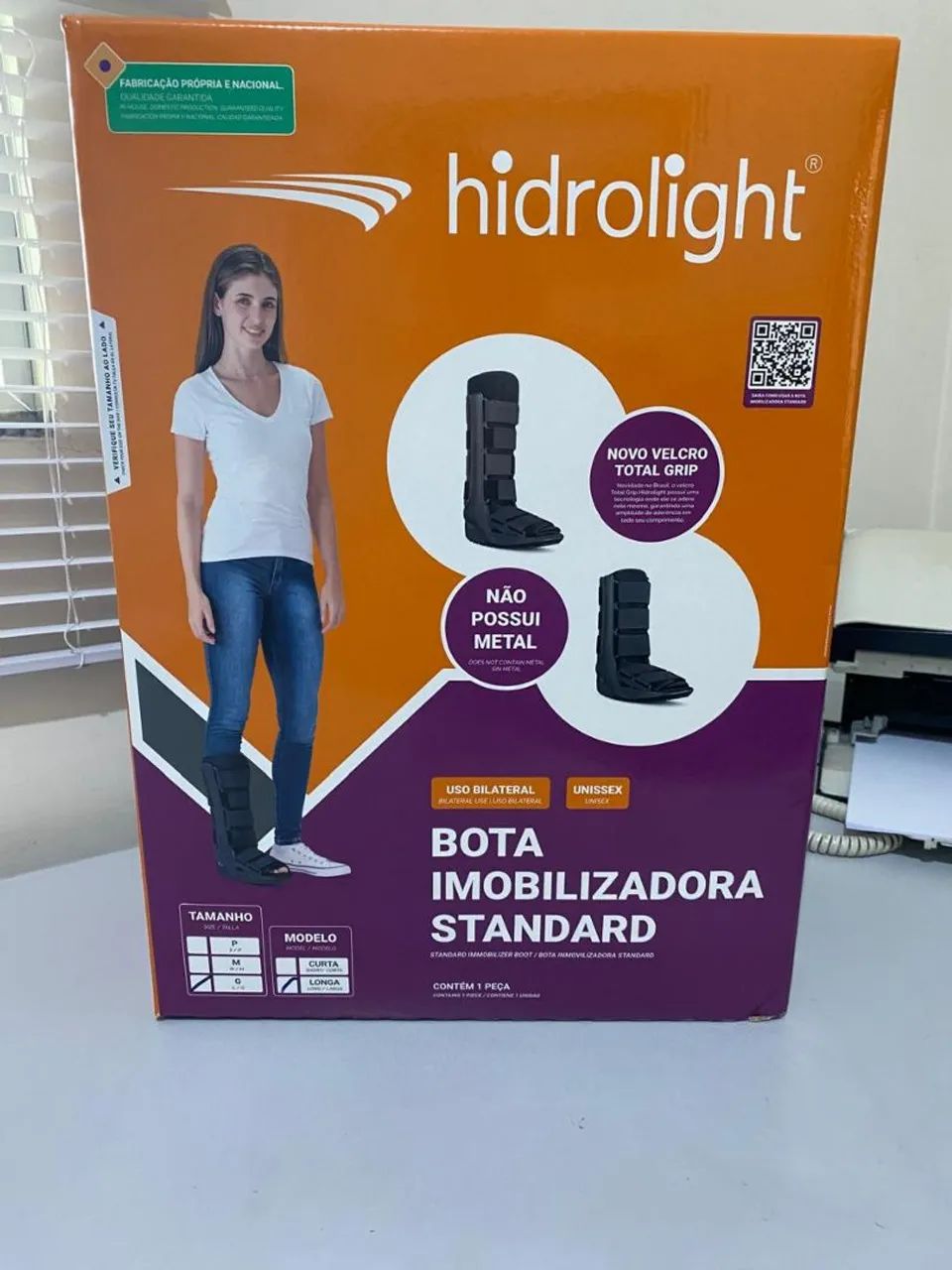 BOTA IMOBILIZADORA HIDROLIGHT LONGA