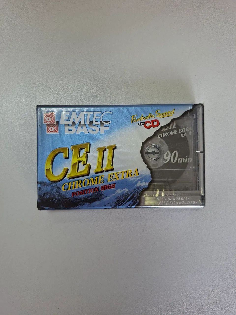 Fita cassete de cromo 90min